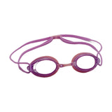 Maxbell Silicone Swimming Goggles Portable Eyewear for Adults Water Sports Men Women Violet Pink