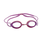 Maxbell Silicone Swimming Goggles Portable Eyewear for Adults Water Sports Men Women Violet Pink