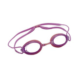Maxbell Silicone Swimming Goggles Portable Eyewear for Adults Water Sports Men Women Violet Pink