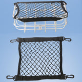 Maxbell Front Bike Basket Carrier Panniers Aluminum Alloy Detachable Bike Cargo Rack White Screws