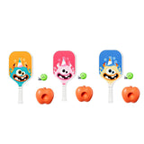 Maxbell Pickleball Paddle with Ball and Base for Beginner Family Kids Indoor Outdoor orange