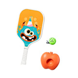 Maxbell Pickleball Paddle with Ball and Base for Beginner Family Kids Indoor Outdoor orange
