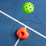 Maxbell Pickleball Paddle with Ball and Base for Beginner Family Kids Indoor Outdoor orange