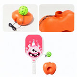 Maxbell Pickleball Paddle with Ball and Base for Beginner Family Kids Indoor Outdoor pink