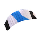 Maxbell Stunt Kite Two Line Seaside Beach Toy 1.4M Outdoor Parafoil Kite for Adults Blue