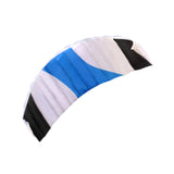 Maxbell Stunt Kite Two Line Seaside Beach Toy 1.4M Outdoor Parafoil Kite for Adults Blue