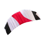 Maxbell Stunt Kite Two Line Seaside Beach Toy 1.4M Outdoor Parafoil Kite for Adults Black