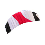 Maxbell Stunt Kite Two Line Seaside Beach Toy 1.4M Outdoor Parafoil Kite for Adults Black