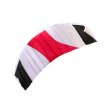 Maxbell Stunt Kite Two Line Seaside Beach Toy 1.4M Outdoor Parafoil Kite for Adults Black