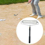 Maxbell Long Jump Sand Rake Eetractable Portable Beach Rake Sand for Yard Leaf Grass
