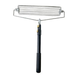Maxbell Long Jump Sand Rake Eetractable Portable Beach Rake Sand for Yard Leaf Grass
