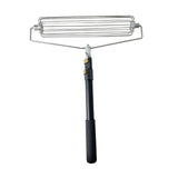Maxbell Long Jump Sand Rake Eetractable Portable Beach Rake Sand for Yard Leaf Grass