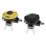 Maxbell Scuba Diving Regulator Water Sports Reliable Transparent Silicone Mouthpiece Yellow