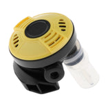 Maxbell Scuba Diving Regulator Water Sports Reliable Transparent Silicone Mouthpiece Yellow