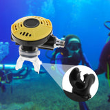 Maxbell Scuba Diving Regulator Water Sports Reliable Transparent Silicone Mouthpiece Yellow