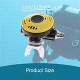 Maxbell Scuba Diving Regulator Water Sports Reliable Transparent Silicone Mouthpiece Yellow