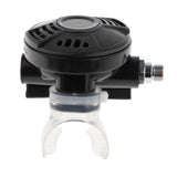 Maxbell Scuba Diving Regulator Water Sports Reliable Transparent Silicone Mouthpiece Black