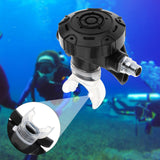 Maxbell Scuba Diving Second Stage Regulator for Backup Use Clear Silicone Mouthpiece Black