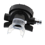 Maxbell Scuba Diving Second Stage Regulator for Backup Use Clear Silicone Mouthpiece Blue