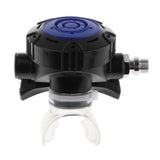 Maxbell Scuba Diving Second Stage Regulator for Backup Use Clear Silicone Mouthpiece Blue