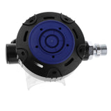 Maxbell Scuba Diving Second Stage Regulator for Backup Use Clear Silicone Mouthpiece Blue