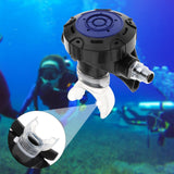 Maxbell Scuba Diving Second Stage Regulator for Backup Use Clear Silicone Mouthpiece Blue