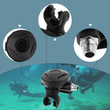 Maxbell Scuba Diving Regulator Breath Adjuster Spare Parts Underwater Dive Equipment Black