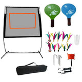 Maxbell Badminton Net Set Replacement Practice with Rackets for Sports Outdoor Parks