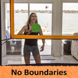 Maxbell Badminton Net Set Replacement Practice with Rackets for Sports Outdoor Parks