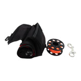 Maxbell Diving Surface Marker Buoy Portable with Storage Bag Diver below Signal Tube 1.5Mx15cm