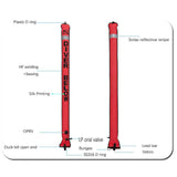Maxbell Diving Surface Marker Buoy Portable with Storage Bag Diver below Signal Tube 1.8Mx15cm
