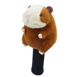 Maxbell Fairway Wood Golf Club Headcover Capybara Anti Scratch Funny Golf Head Cover