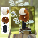 Maxbell Fairway Wood Golf Club Headcover Capybara Anti Scratch Funny Golf Head Cover