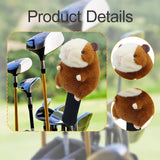 Maxbell Fairway Wood Golf Club Headcover Capybara Anti Scratch Funny Golf Head Cover