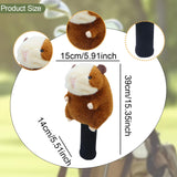 Maxbell Fairway Wood Golf Club Headcover Capybara Anti Scratch Funny Golf Head Cover