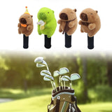 Maxbell Fairway Wood Golf Club Headcover Plush Capybara Anti Scratch Golf Head Cover Style A