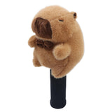 Maxbell Fairway Wood Golf Club Headcover Plush Capybara Anti Scratch Golf Head Cover Style D