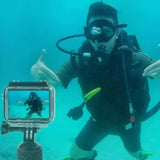 Maxbell Floating Hand Grip Handheld Underwater Hand Stick for Diving Sports Cameras Yellow