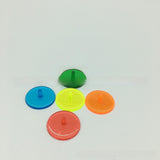 Maxbell 100x Golf Ball Markers Golf Ball Position Marker for Course Outdoor Training