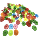 Maxbell 100x Golf Ball Markers Golf Ball Position Marker for Course Outdoor Training