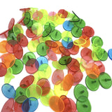 Maxbell 100x Golf Ball Markers Golf Ball Position Marker for Course Outdoor Training