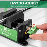 Maxbell Golf Club Grip Vise Clamp Parts Repairing Tool for Tabletop Irons Club Home