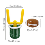 Maxbell Inflatable Ice Bucket PVC Beverage Serving Container for Summer Water Sports