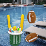 Maxbell Inflatable Ice Bucket PVC Beverage Serving Container for Summer Water Sports