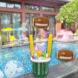 Maxbell Inflatable Ice Bucket PVC Beverage Serving Container for Summer Water Sports