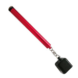 Maxbell Pool Chalk Holder Professional Lightweight Easy to Carry 2 in 1 Cue Tip Tool Red Color Handle