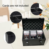 Maxbell Trading Card Storage Box Modern Playing Card Storage Case for Baseball Cards M Size 3 Slots