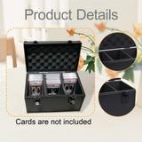 Maxbell Trading Card Storage Box Modern Playing Card Storage Case for Baseball Cards M Size 3 Slots