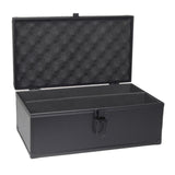 Maxbell Trading Card Storage Box Modern Playing Card Storage Case for Baseball Cards L Size 2 Slots