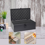 Maxbell Trading Card Storage Box Modern Playing Card Storage Case for Baseball Cards L Size 2 Slots